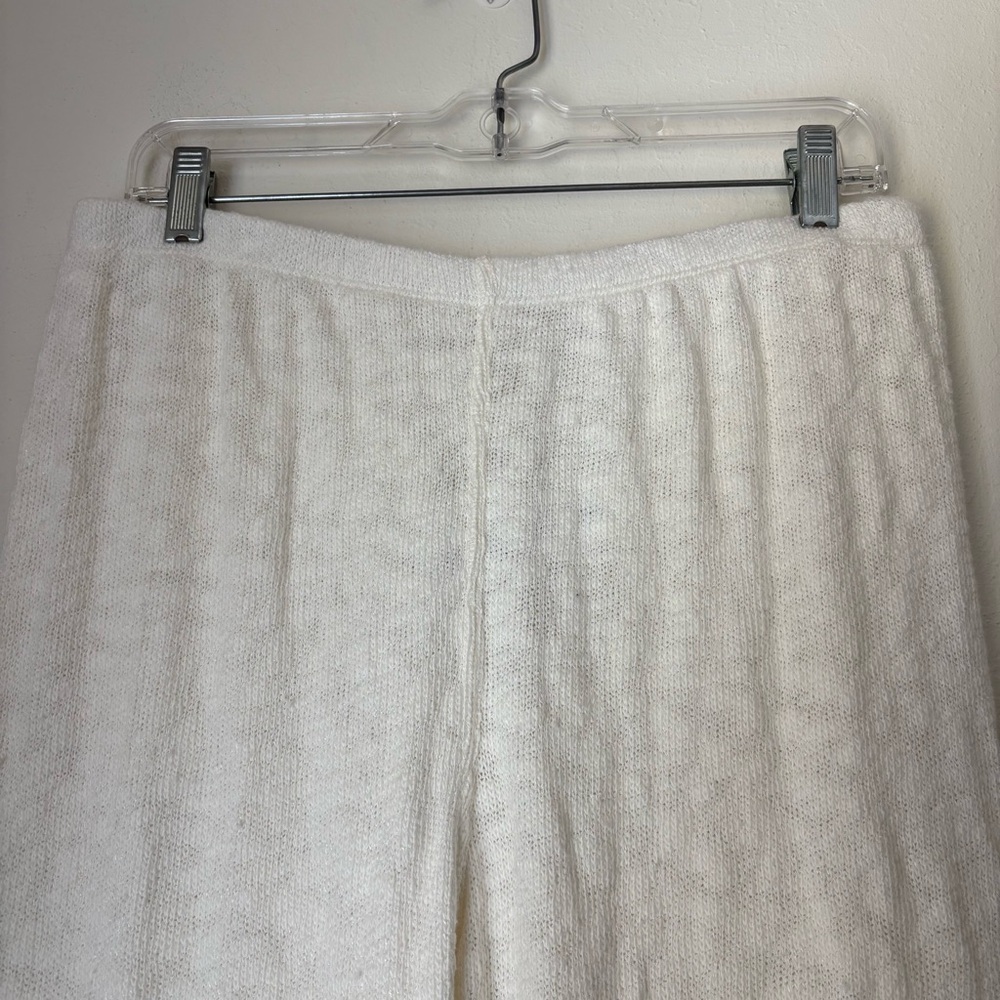 perfectwhitetee White Cozy Track Pants - Picture 4 of 13